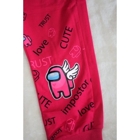 Dětské tepláčky Among Us pro holčičky | Bavlna & pohodlí