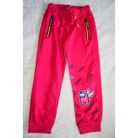 Dětské tepláčky Among Us pro holčičky | Bavlna & pohodlí