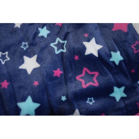 Dívčí fleecová mikina | Peříčková lehkost a měkkost s hvězdičkou