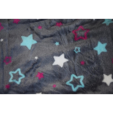 Dívčí fleecová mikina | Peříčková lehkost a měkkost s hvězdičkou