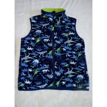 Chlapecká fleecová vesta s dinosaury | Wolf