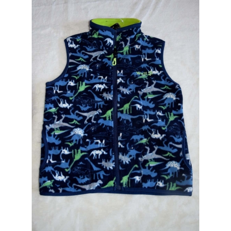 Chlapecká fleecová vesta s dinosaury | Wolf