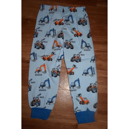Chlapecké pyžamo s traktorem – svítící potisk | 100% bavlna