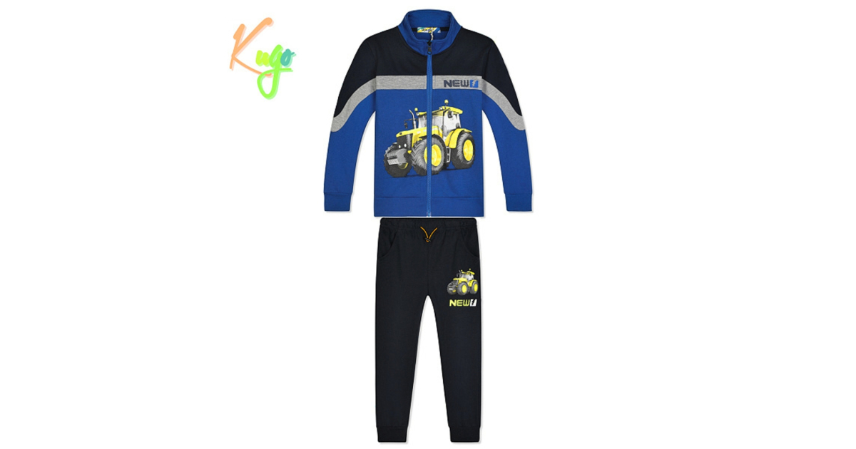 Chlapecká tepláková souprava s traktorem  Kugo