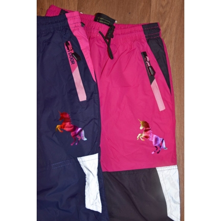 Šustákové kalhoty Kugo vyteplené fleesem