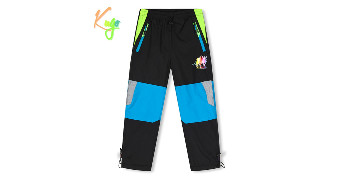 Šustákové kalhoty Kugo vyteplené fleesem Kugo