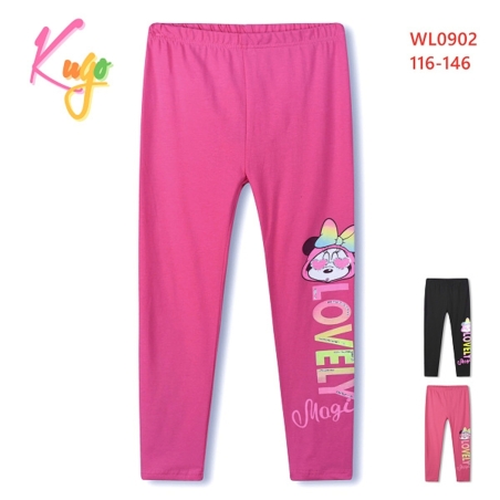 Dívčí legíny Minnie Mouse | Bavlněné, pružné a pohodlné