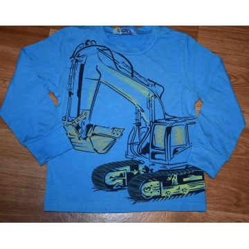 Chlapecké pyžamo s bagrem – svítící ve tmě | Kugo BAGR