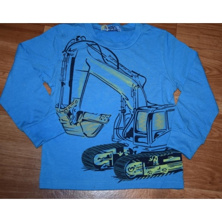 Chlapecké pyžamo s bagrem – svítící ve tmě | Kugo BAGR