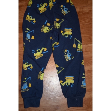 Chlapecké pyžamo s bagrem – svítící ve tmě | Kugo BAGR