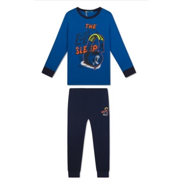 Chlapecké pyžamo se sluchátky | 100% bavlna, svítí ve tmě