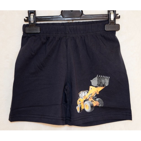 Chlapecké letní pyžamo Traktor Nakladač | Pohodlí pro malé kluky