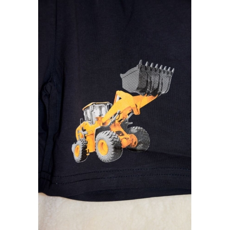 Chlapecké letní pyžamo Traktor Nakladač | Pohodlí pro malé kluky