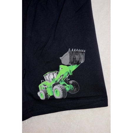 Chlapecké letní pyžamo Traktor Nakladač | Pohodlí pro malé kluky