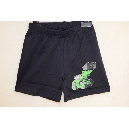 Chlapecké letní pyžamo Traktor Nakladač | Pohodlí pro malé kluky