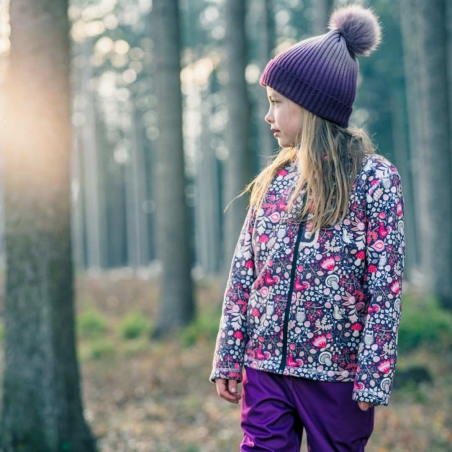 Dětská fleecová mikina SOVA WAMU – hřejivá a stylová