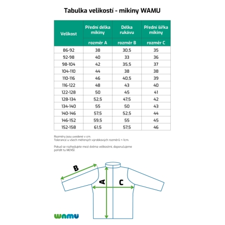 Dětská fleecová mikina SOVA WAMU – hřejivá a stylová