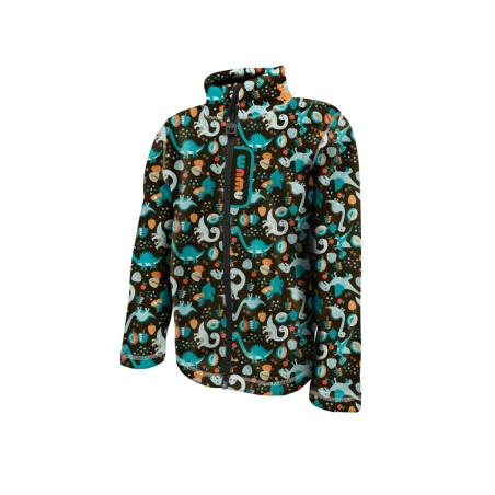 Dětská fleecová mikina Dinosaurus WAMU – hřejivá a stylová