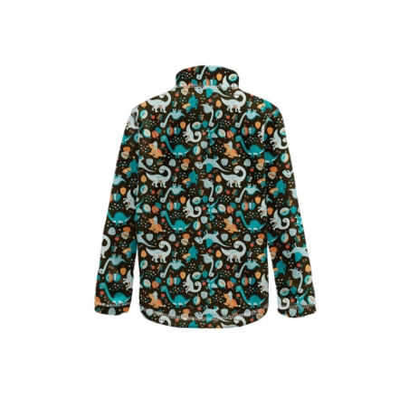 Dětská fleecová mikina Dinosaurus WAMU – hřejivá a stylová