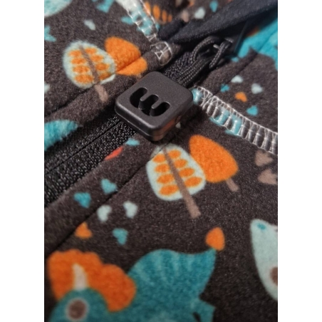 Dětská fleecová mikina Dinosaurus WAMU – hřejivá a stylová