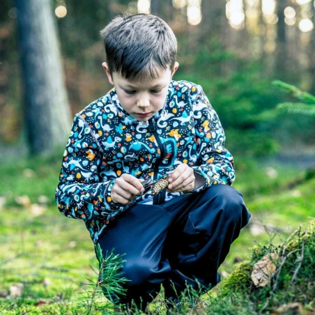 Dětská fleecová mikina Dinosaurus WAMU – hřejivá a stylová