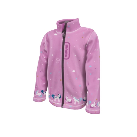 Dětská fleecová mikina jednorožec  WAMU – hřejivá a stylová