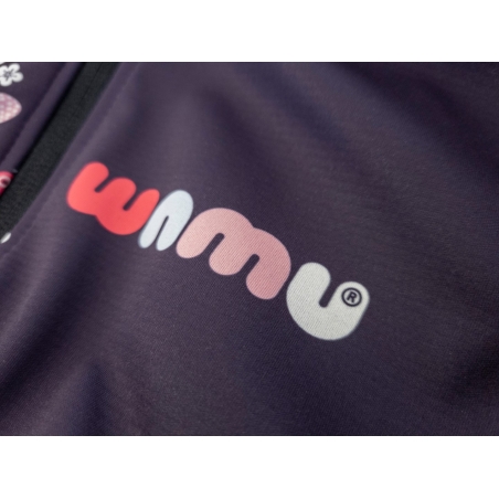 Softshellová bunda dětská, SOVA, fialová WAMU