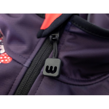 Softshellová bunda dětská, SOVA, fialová WAMU
