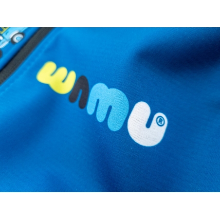 Softshellová bunda dětská, BAGR, modrá WAMU