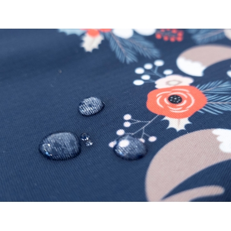 Softshellová bunda dětská, LIŠKY, tm. modrá WAMU