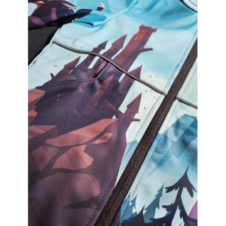 Softshellová bunda dětská, DRAGON FANTASY - WAMU