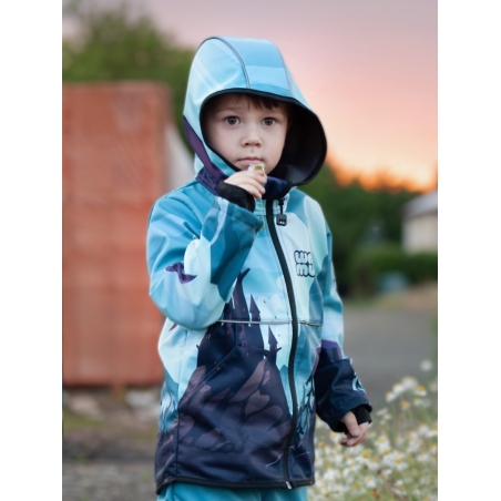 Softshellová bunda dětská, DRAGON FANTASY - WAMU