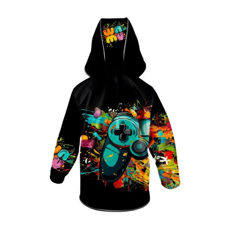 Softshellová bunda dětská GAME ON černá WAMU