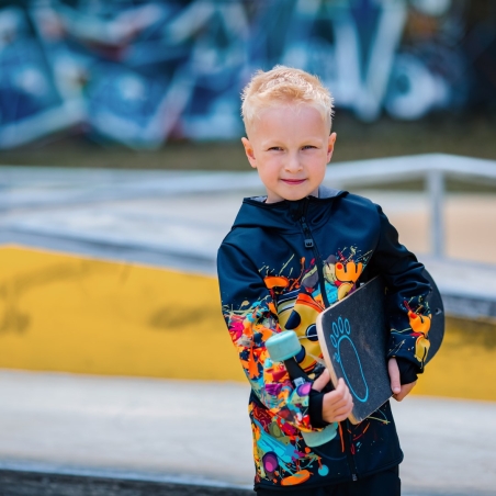 Softshellová bunda dětská GAME ON černá WAMU