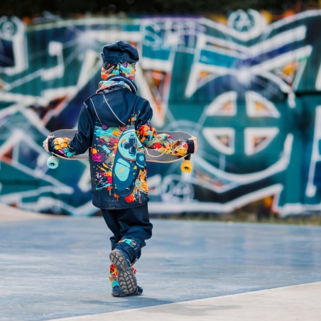 Softshellová bunda dětská GAME ON černá WAMU