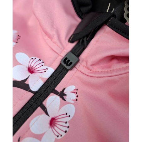 Softshellová bunda dětská, SAKURY, růžová WAMU