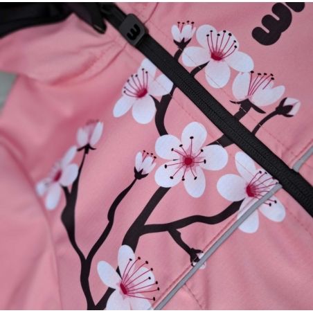 Softshellová bunda dětská, SAKURY, růžová WAMU