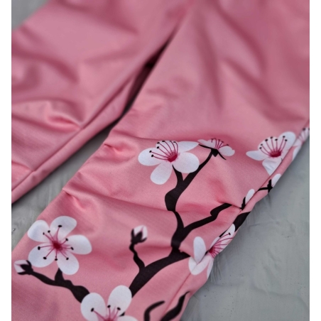Softshellové kalhoty dětské WAMU, SAKURY, růžová