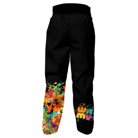 Softshellové kalhoty dětské WAMU, GAME ON