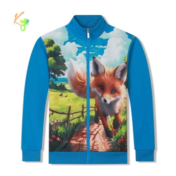 Teplá chlapecká mikina Kugo - liška