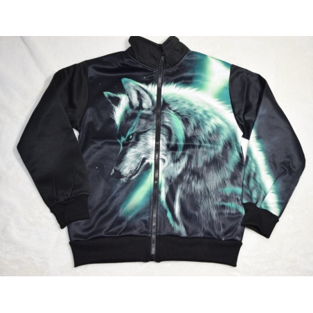 Chlapecká mikina s vlkem – měkká, teplá a stylová