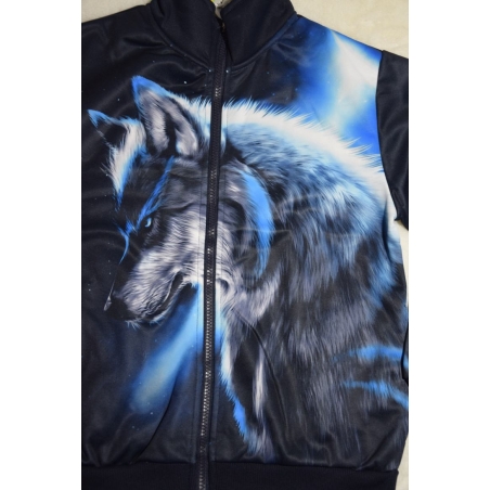 Chlapecká mikina s vlkem – měkká, teplá a stylová