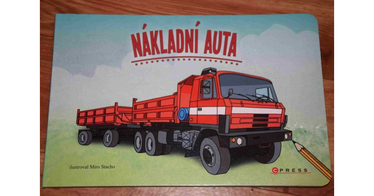 Auta + Nákladní auta - leporelo