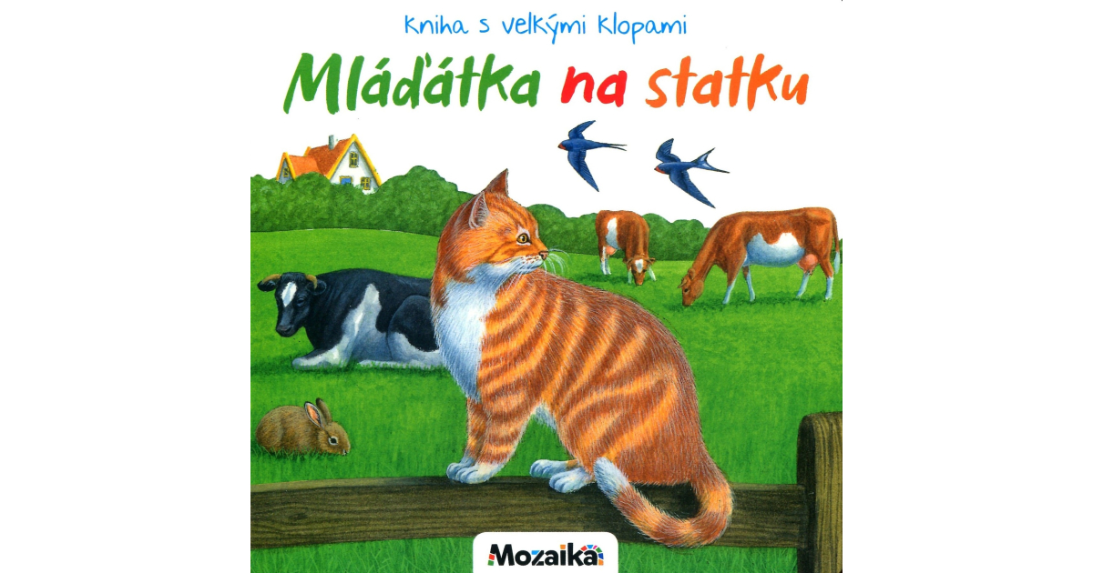 Mláďátka na statku kniha s velkými klopami