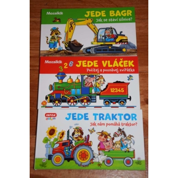 LEPORELO - Jede traktor, vláček , bagr