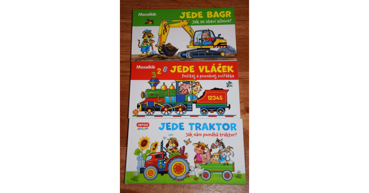 LEPORELO - Jede traktor, vláček , bagr