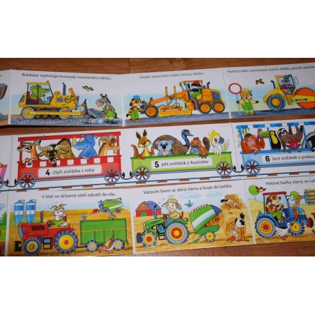 LEPORELO - Jede traktor, vláček , bagr