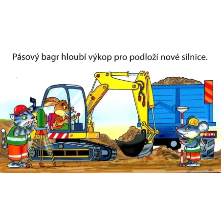 LEPORELO - Jede traktor, vláček , bagr