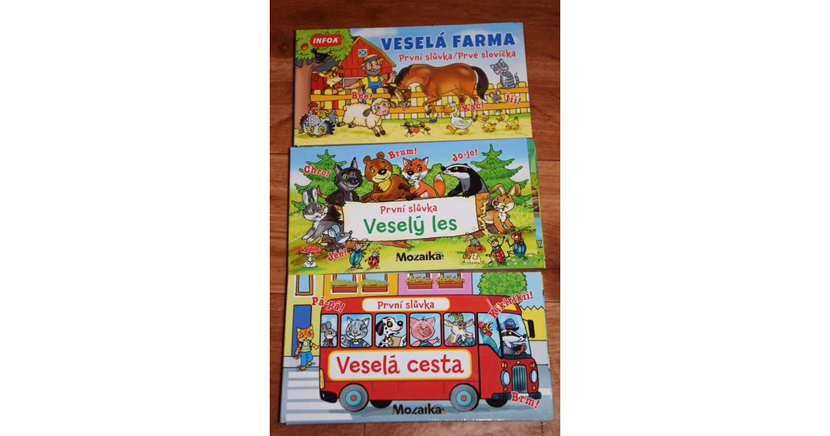 Leporelo - Veselá cesta, Veselý les, Veselá farma