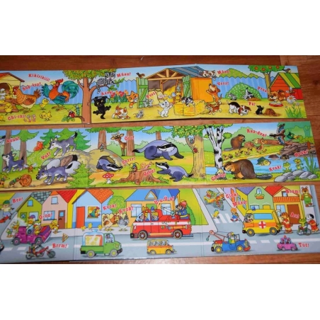 Leporelo - Veselá cesta, Veselý les, Veselá farma